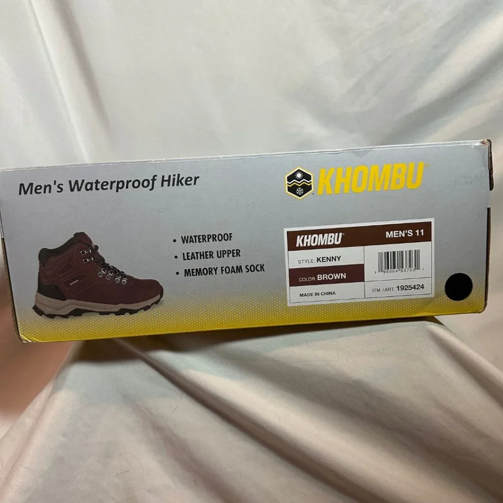 NWT | Khombu Men's Kenny Hiker Boots Hiking | 11